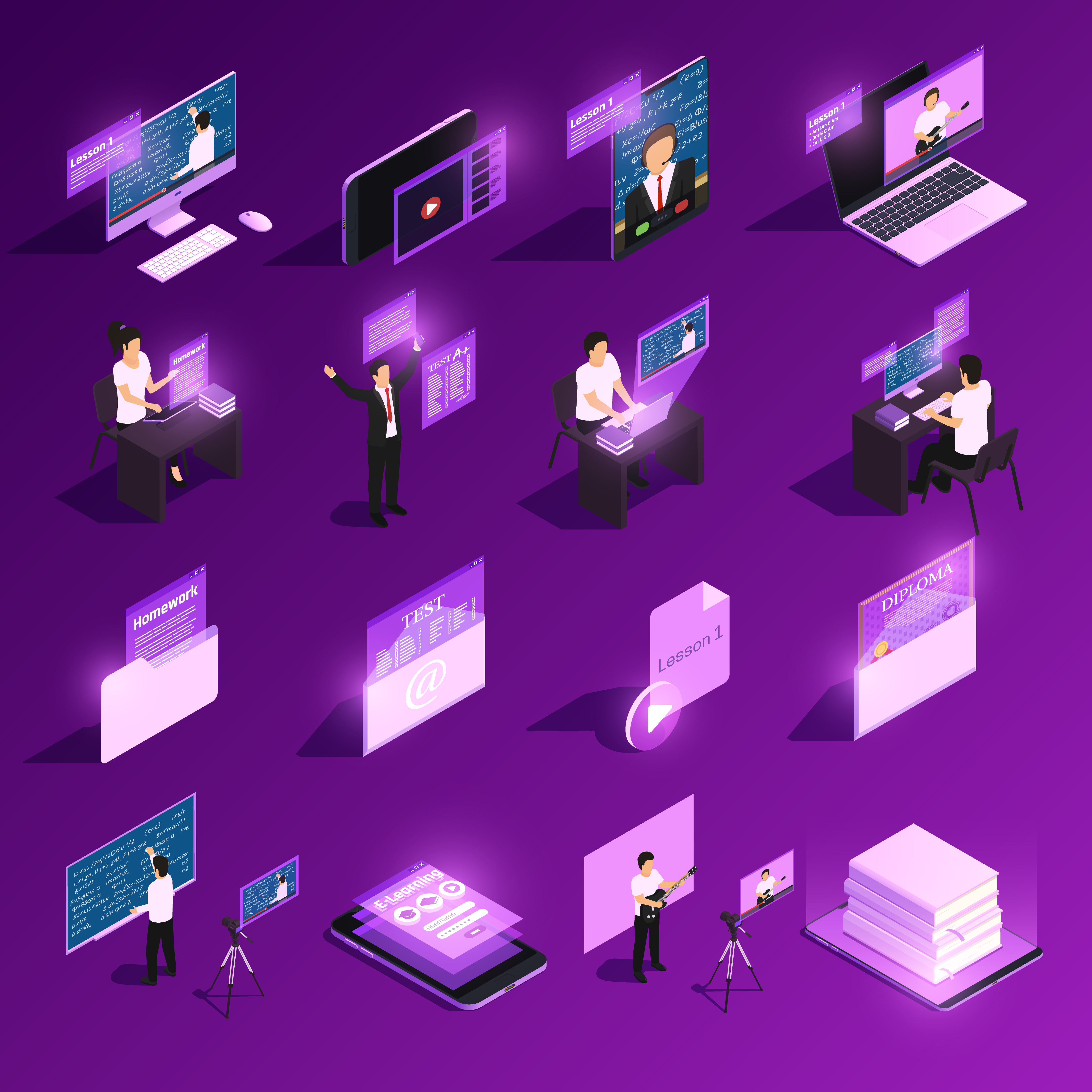 Remote dedicated development team collaboration visual